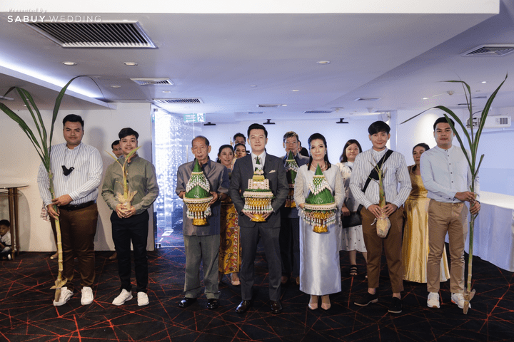 งานแต่งงาน รีวิวงานแต่งสวยหวานกับโทนสีครีม ทอง น้ำตาล สุดอบอุ่น @ Crowne Plaza Bangkok Lumpini Park