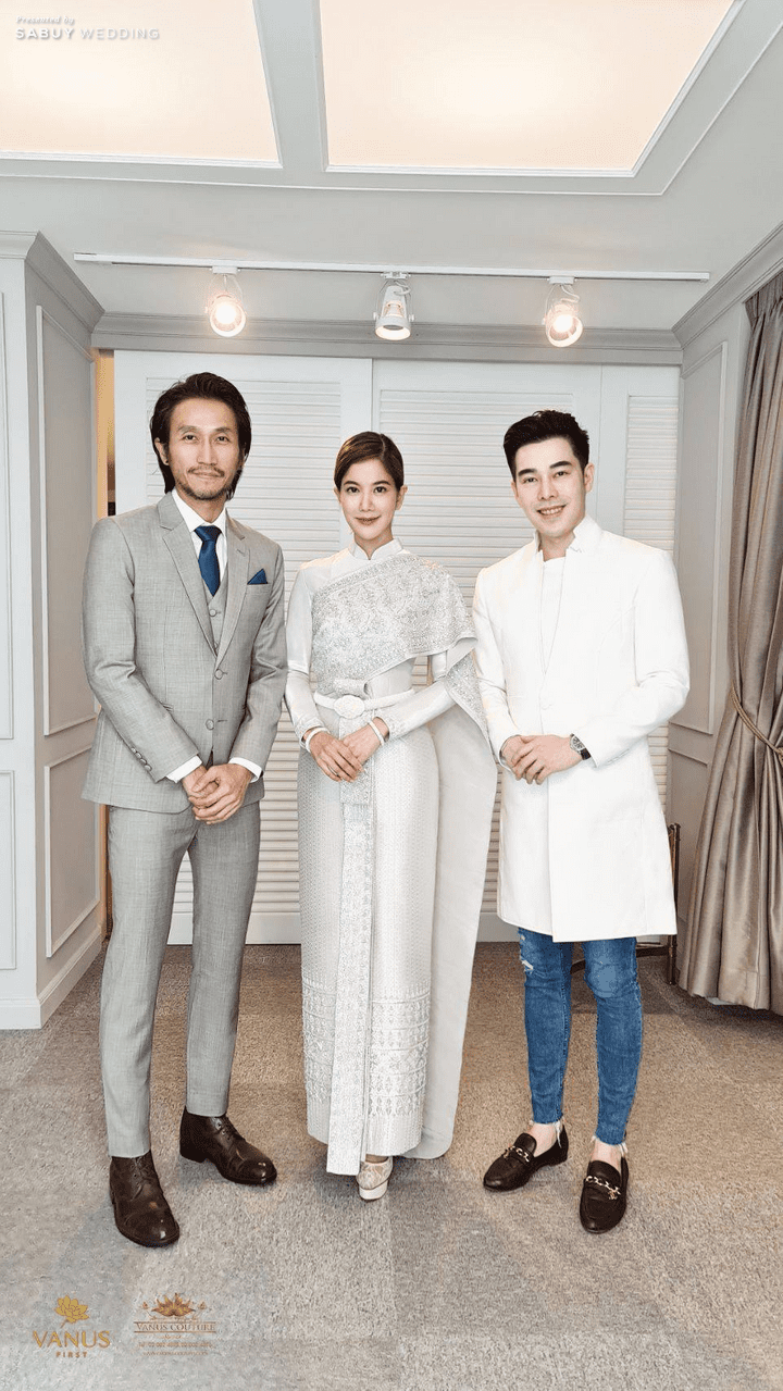  สุด Exclusive เบื้องหลังชุดไทยของ "ก้อย รัชวิน" ผ้าไหมลายเฉพาะผืนเดียวในโลก!