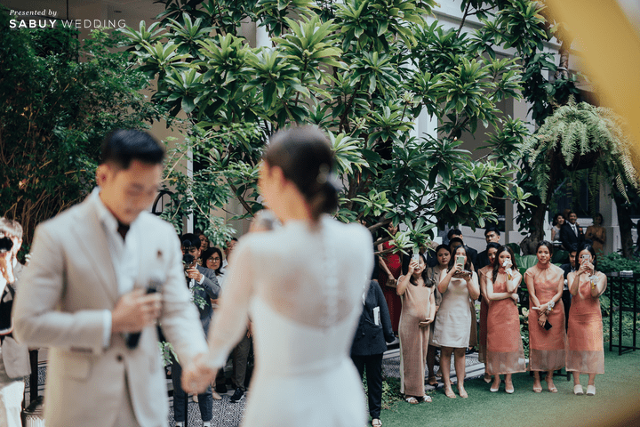 รีวิวงานแต่งแบบ Micro Wedding อบอุ่น โรแมนติก @Bangkok Marriott Hotel The Surawongse