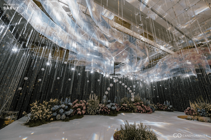  รีวิวงานแต่งธีม Winter Tale สร้างฟีลโรแมนติก ด้วยการจำลองแสงเหนือ  @The Athenee Hotel, a Luxury Collection Hotel, Bangkok