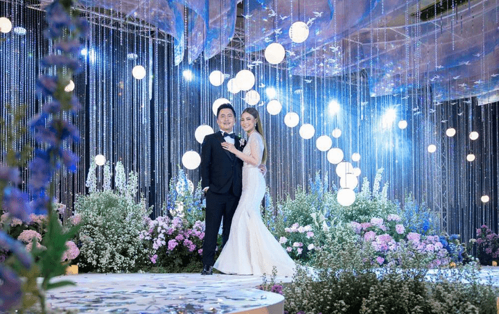 รีวิวงานแต่งธีม Winter Tale สร้างฟีลโรแมนติก ด้วยการจำลองแสงเหนือ  @The Athenee Hotel, a Luxury Collection Hotel, Bangkok