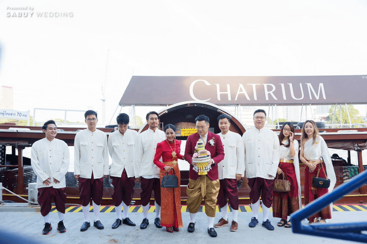  รีวิวงานแต่งอบอุ่น สร้างสีสันด้วยชุดแฟนซีจากเพื่อนเจ้าบ่าว @ Chatrium Hotel Riverside Bangkok