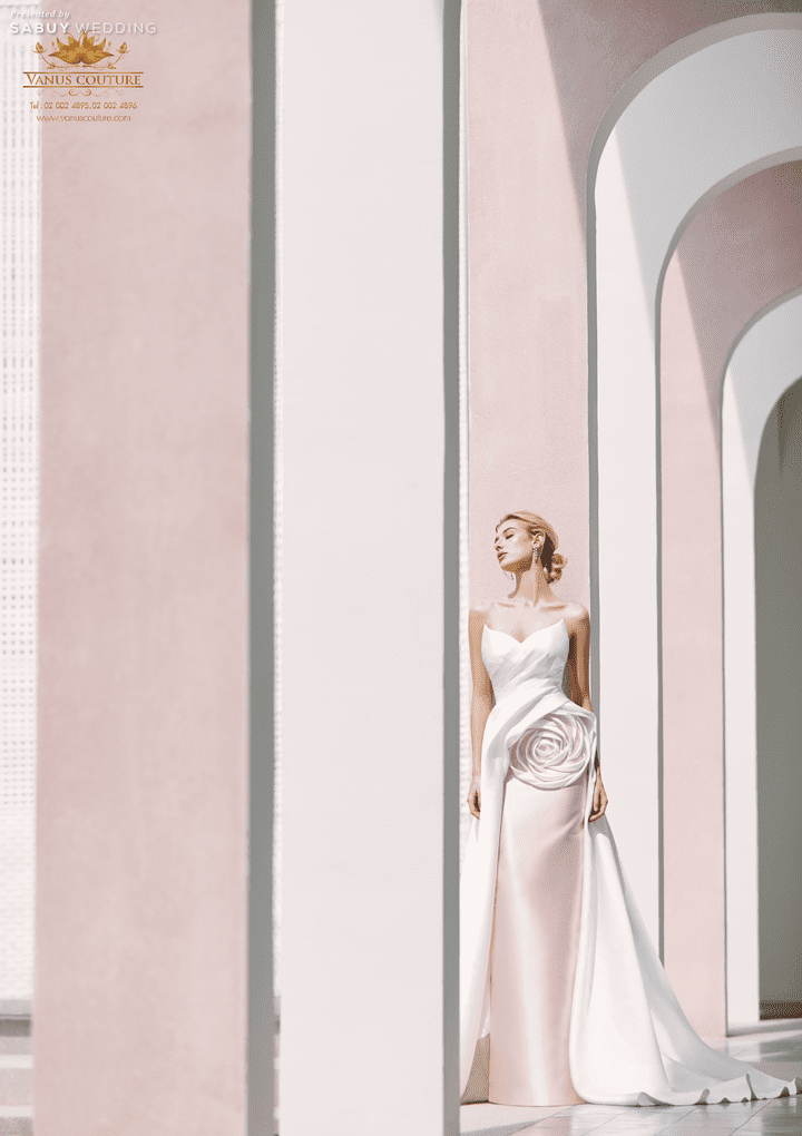  สวยหวานดูแพงด้วยชุดแต่งงาน Cherry blossom bridal collection จาก Vanus Couture