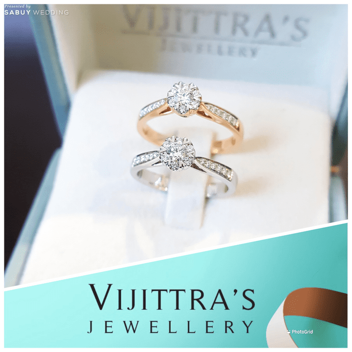  ซื้อแหวน 1 วง แถม 1 วง! แหวนผู้หญิงราคาเพียง 21,500 บาท โปรเด็ดจากร้าน   Vijittra's Jewellery 
