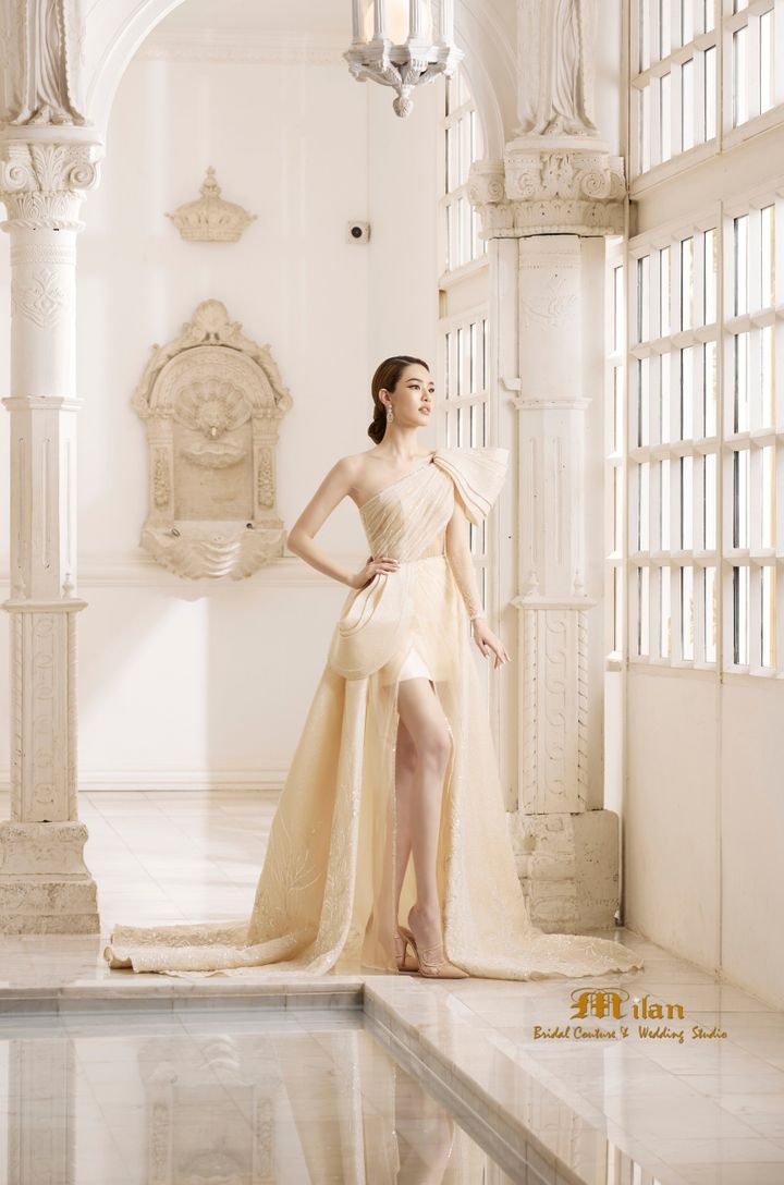  ชุดเจ้าสาวลุคเจ้าหญิงสุดหรู คอลเล็คชั่นใหม่จาก  Milan Bridal Couture & Wedding Studio