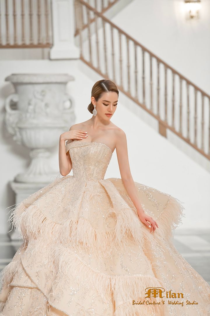  ชุดเจ้าสาวลุคเจ้าหญิงสุดหรู คอลเล็คชั่นใหม่จาก  Milan Bridal Couture & Wedding Studio