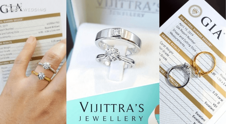  ซื้อแหวนหญิงเพชรน้ำ 100  แถมแหวนชาย เพียง 29,900 บาท  By Vijittra's Jewellery