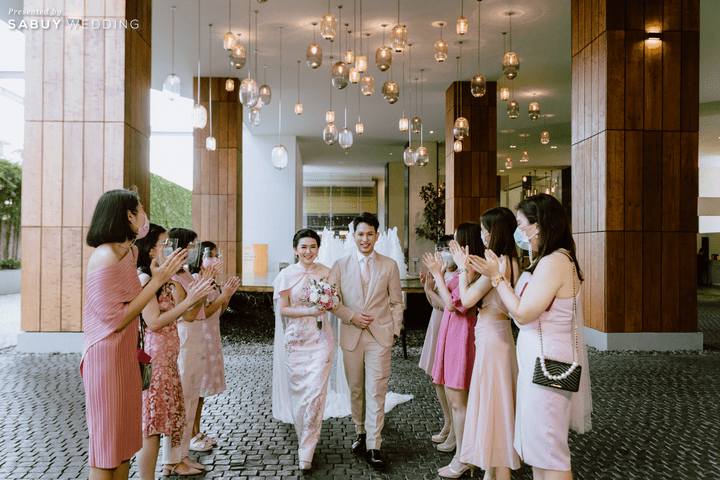  รีวิวงานหมั้นเฉพาะคนสนิท ในห้องบอลรูมรีโนเวทใหม่ @ Millennium Hilton Bangkok