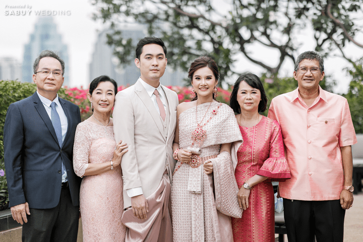  รีวิวงานแต่งสวยดูดี ด้วยคู่สี Old Rose และ Navy Blue @ JW Marriott Hotel Bangkok