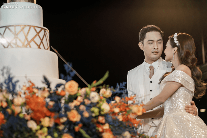  รีวิวงานแต่งสวยดูดี ด้วยคู่สี Old Rose และ Navy Blue @ JW Marriott Hotel Bangkok