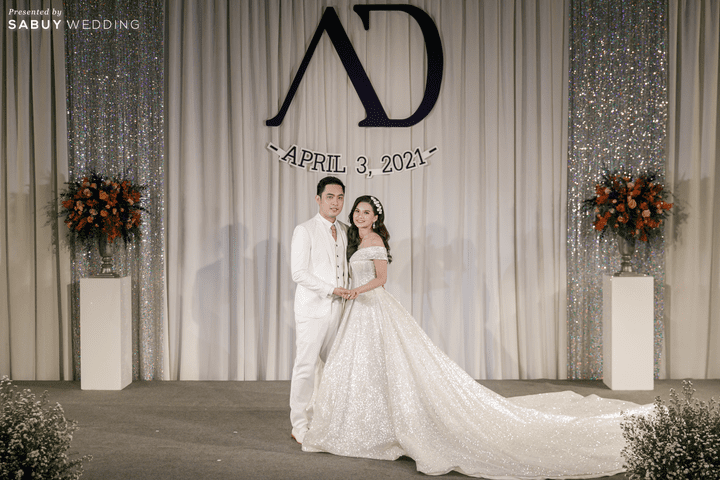  รีวิวงานแต่งสวยดูดี ด้วยคู่สี Old Rose และ Navy Blue @ JW Marriott Hotel Bangkok