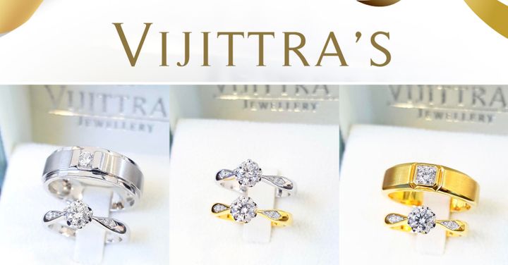 โปรลดแรง! แหวนคู่ชายหญิงเพียง 51,900 บาท By Vijittra's Jewellery 