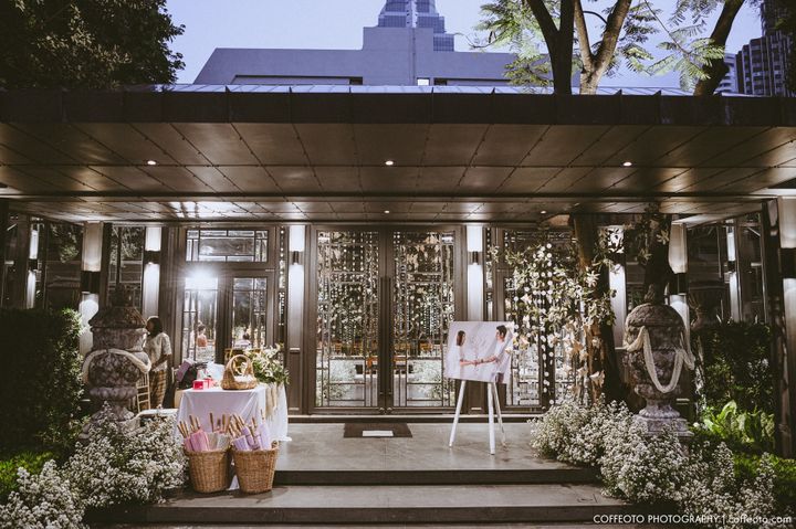  รีวิวงานแต่ง Modern Natural จัดสวยมีกิมมิคจากชื่อเจ้าสาว @ Siam Kempinski Hotel Bangkok
