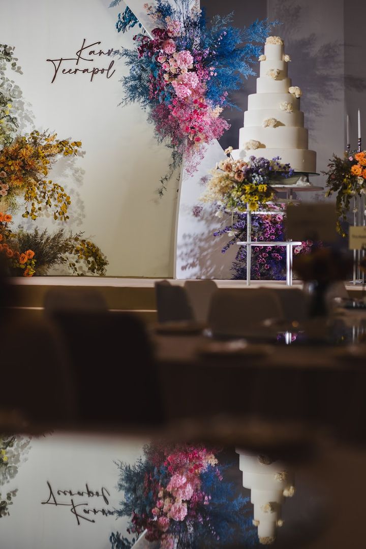  รีวิวงานแต่งสวยสดใส ในคอนเซ็ปต์ Nouveau blossom @ The Okura Prestige Bangkok
