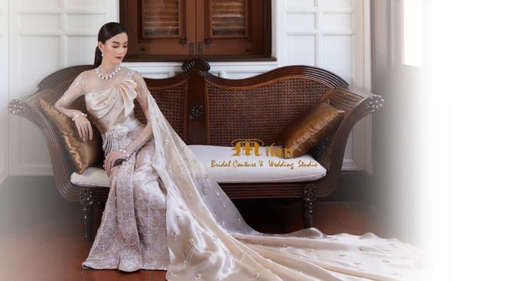 2 ชุดไทยแต่งงานสุดวิจิตร New Collection 2022 จากห้องเสื้อมิลาน
