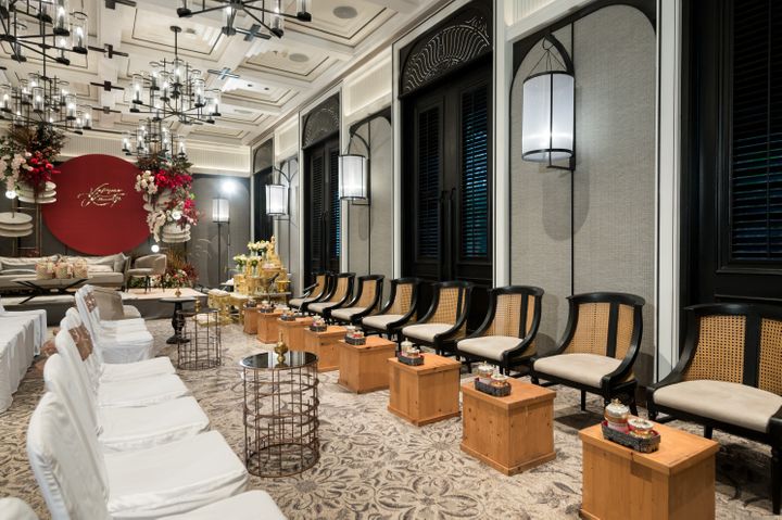  รีวิวงานแต่งธีมแดง ขาว ทอง สวย Unique สไตล์ Modern Glam @ Bangkok Marriott Hotel The Surawongse