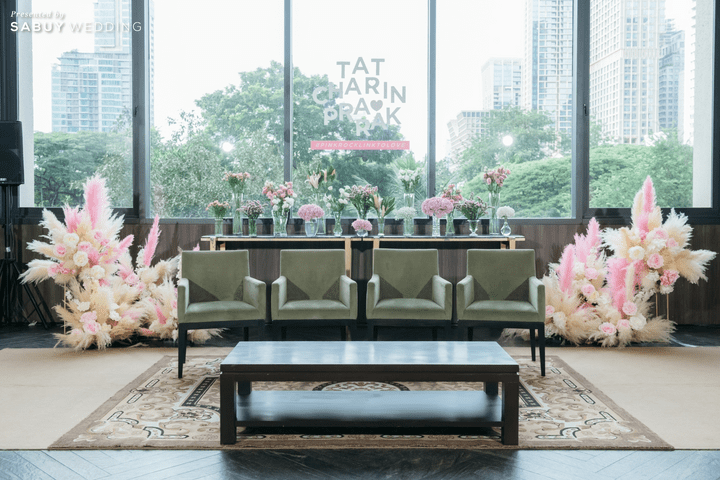  รีวิวงานแต่ง DIY ธีม 'สีชมพู' และ 'รูปหัวใจ' @ Bliston Suwan Park View Hotel and Residence