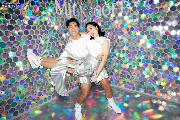  รีวิวงานแต่งธีมสี Hologram สวย สนุกอย่างมีสไตล์ @ W Bangkok