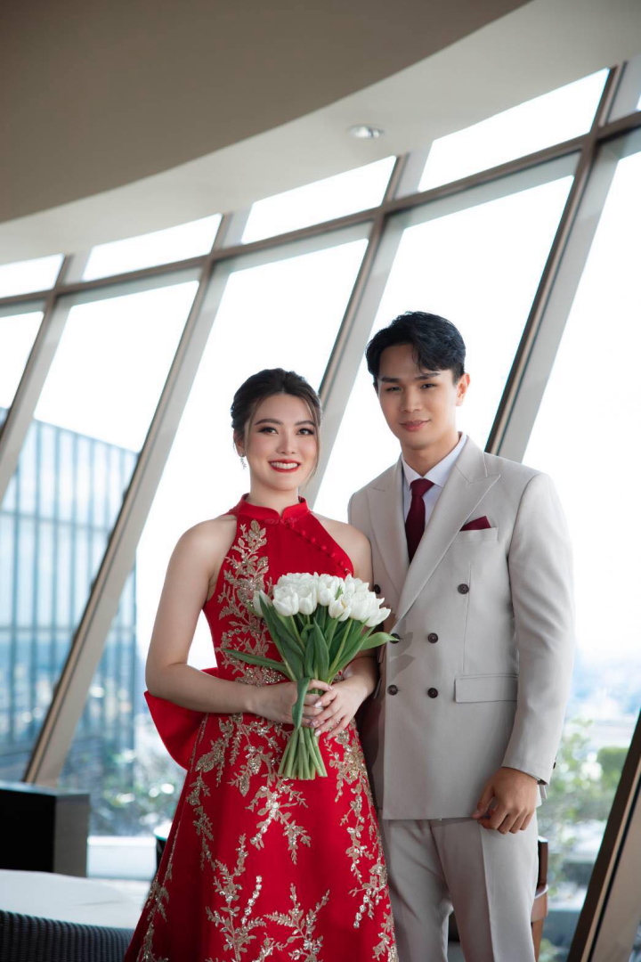 รีวิวงานแต่งเรียบหรู ดูดี เเละอบอุ่นกับสีพิ้งค์เบจและเอิร์ธโทน @ Millennium Hilton Bangkok