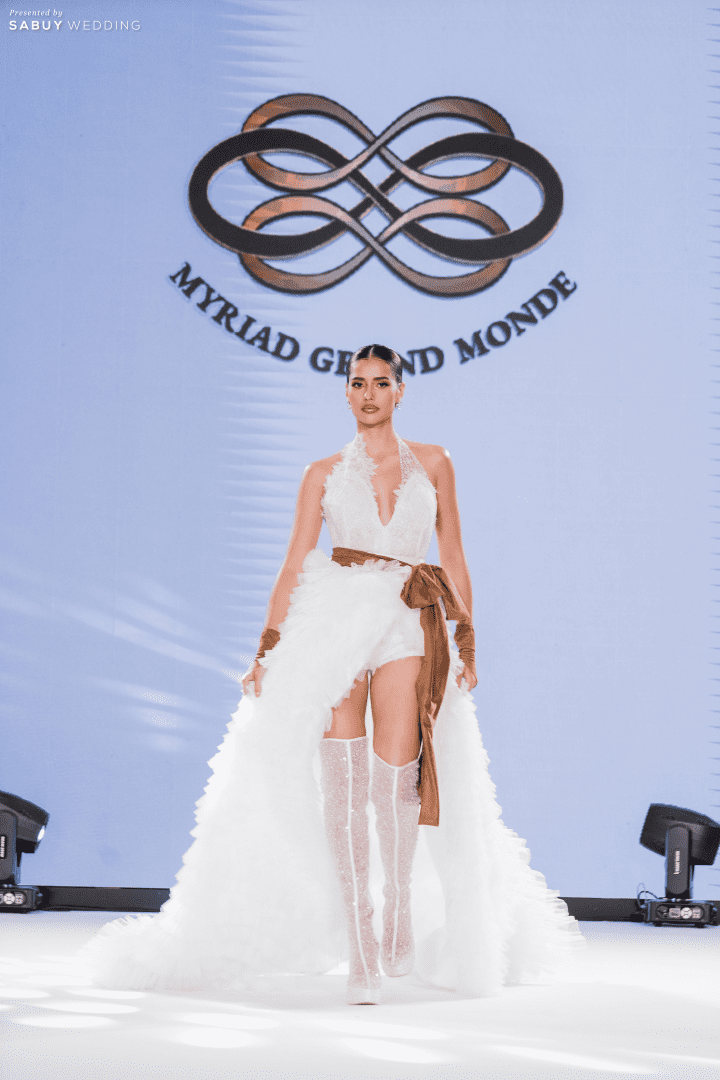  ส่องลุคชุดเจ้าสาว 'แอนโทเนีย' Miss Universe Thailand 2023 หุ่นปัง สวยเป๊ะมาก!