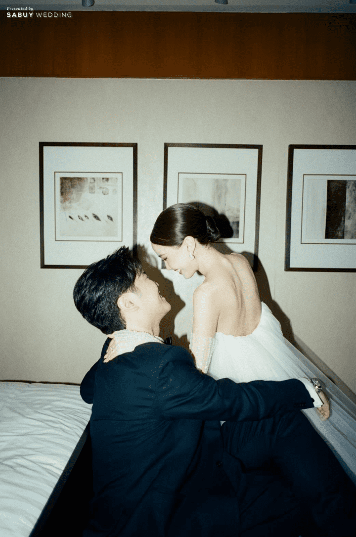  รีวิวงานแต่งธีมสวยหลุดโลก Galaxy Wedding แสงสีสุดปัง @ Conrad Bangkok