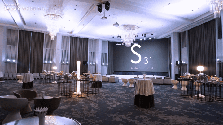  รีวิวสถานที่แต่งงาน Modern Chic ราคาดี เดินทางสะดวก @ S31 Sukhumvit Hotel