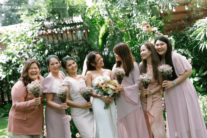  รีวิวงานแต่งในสวน Humanist Wedding เรียบง่าย ไม่อิงศาสนา @Marriott Executive Apartments Sukhumvit Park Bangkok