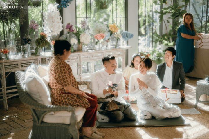  รีวิวงานแต่งกลางวันฉบับเจ้าสาวจัดเอง อบอุ่นละลายใจไปกับแสงเดย์ไลท์ @The Botanical House Bangkok