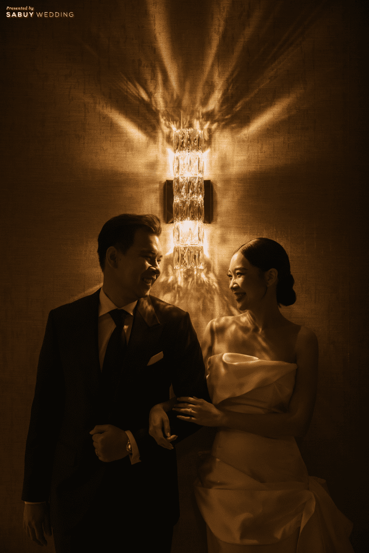  รีวิวงานแต่งบ่าวสาวจัดงานเอง สวยมีสไตล์ในแบบ Modern Cozy @Chatrium Grand Bangkok 