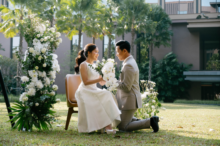  รีวิวสถานที่แต่งงานใกล้สนามบิน ดีไซน์โมเดิร์นสบายตา ท่ามกลางธรรมชาติ @ Courtyard by Marriott Bangkok Suvarnabhumi Airport