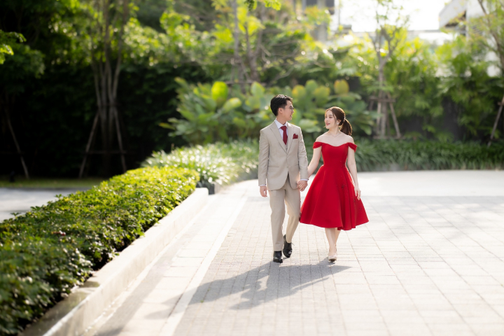  รีวิวสถานที่แต่งงานใกล้สนามบิน ดีไซน์โมเดิร์นสบายตา ท่ามกลางธรรมชาติ @ Courtyard by Marriott Bangkok Suvarnabhumi Airport