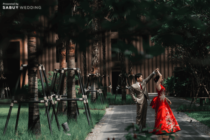  รีวิวสถานที่แต่งงานใกล้สนามบิน ดีไซน์โมเดิร์นสบายตา ท่ามกลางธรรมชาติ @ Courtyard by Marriott Bangkok Suvarnabhumi Airport