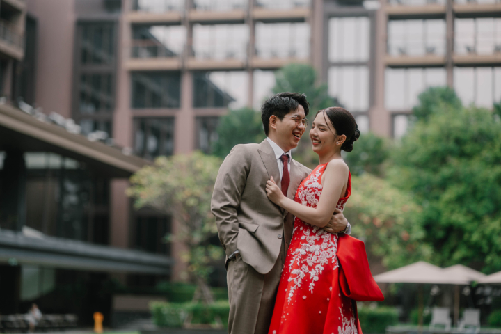 รีวิวสถานที่แต่งงานใกล้สนามบิน ดีไซน์โมเดิร์นสบายตา ท่ามกลางธรรมชาติ @ Courtyard by Marriott Bangkok Suvarnabhumi Airport