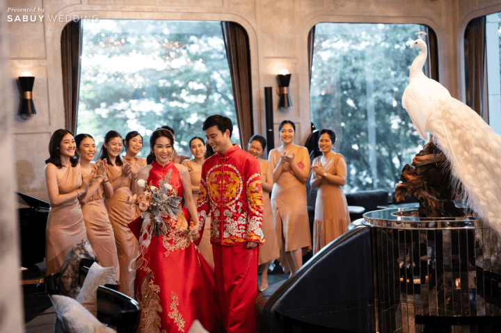  รีวิวงานแต่งมีสไตล์ ได้กลิ่นอายธรรมชาติ ผสมสีโปรดของบ่าวสาว By PaR Wedding Planner @Capella Bangkok 