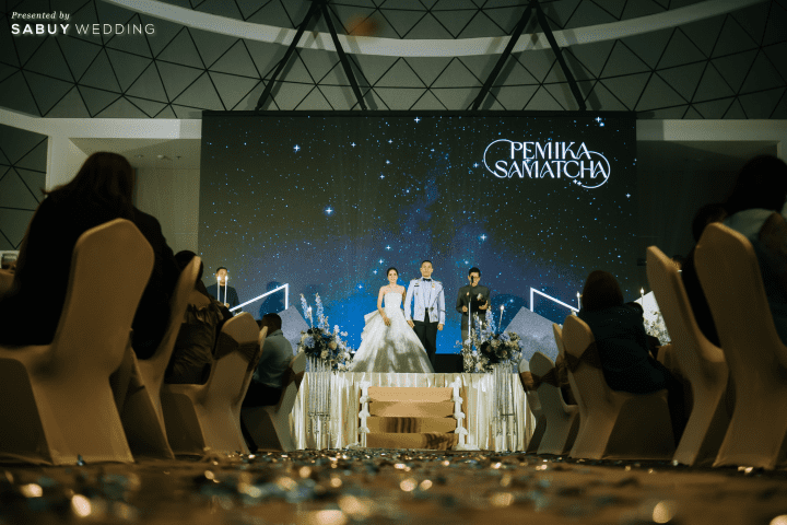  รีวิวงานแต่ง จัดงานธีม Galaxy & Supermoon ได้ดั่งฝัน ณ The Portal Ballroom @Impact Wedding