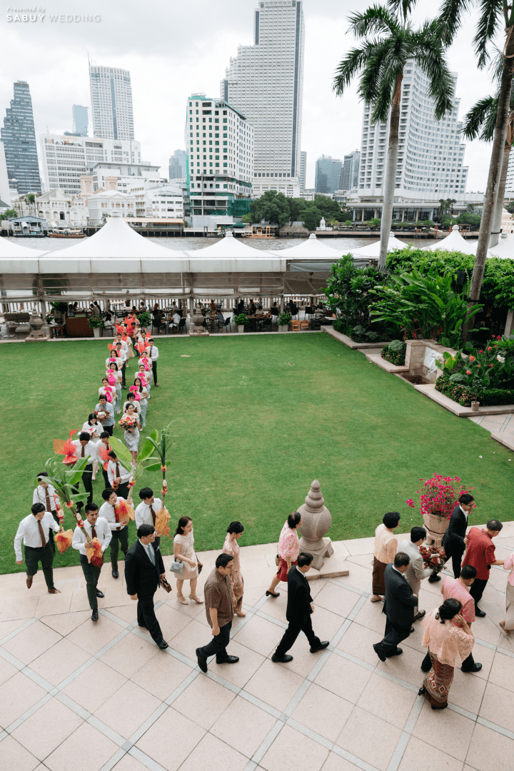  รีวิวงานแต่งดีเทลเป๊ะ สวยยูนีคกับ Moroccan Style พร้อมของชำร่วยอิ่มบุญ @The Peninsula Bangkok