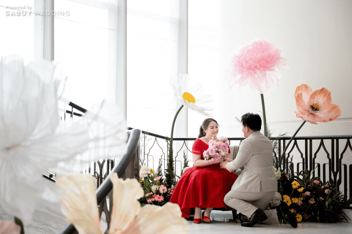  รีวิวงานแต่งสวยหรูหรา อลังการด้วยจอ LED พร้อมกิมมิกจากเทศกาลทานาบาตะ by PaR Wedding Planner 