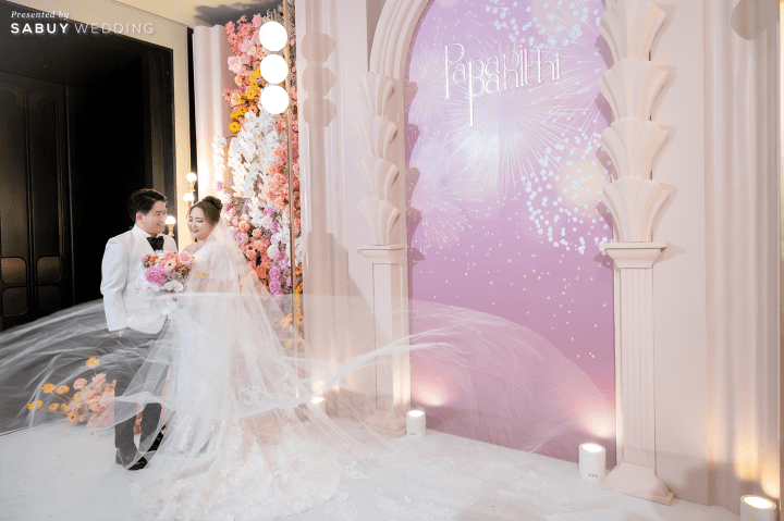  รีวิวงานแต่งสวยหรูหรา อลังการด้วยจอ LED พร้อมกิมมิกจากเทศกาลทานาบาตะ by PaR Wedding Planner 