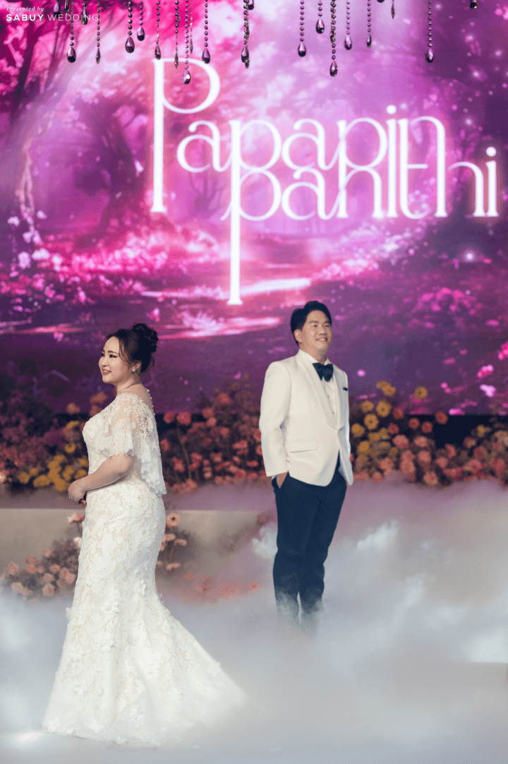  รีวิวงานแต่งสวยหรูหรา อลังการด้วยจอ LED พร้อมกิมมิกจากเทศกาลทานาบาตะ by PaR Wedding Planner 