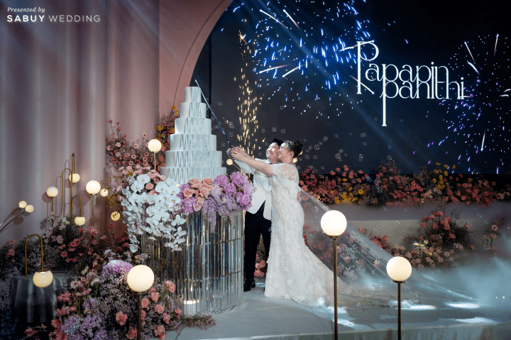  รีวิวงานแต่งสวยหรูหรา อลังการด้วยจอ LED พร้อมกิมมิกจากเทศกาลทานาบาตะ by PaR Wedding Planner 