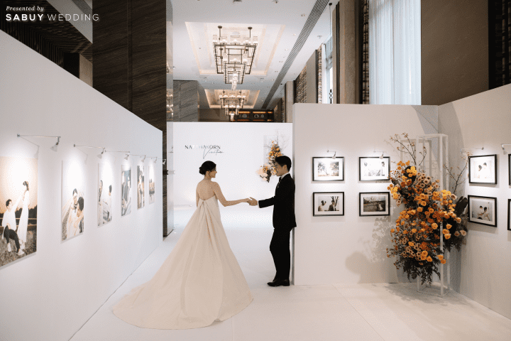  รีวิวงานแต่งมินิมอล สวยล้ำในคอนเซ็ปต์ Art Gallery @Conrad Bangkok