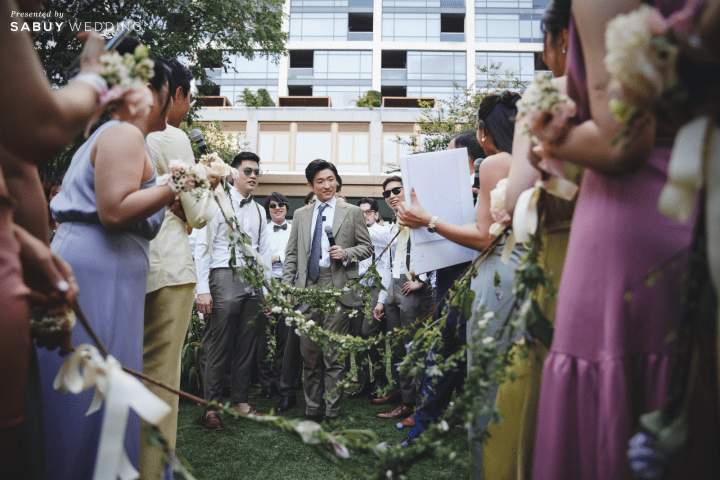  รีวิวงานแต่งกลิ่นอายญี่ปุ่น ผสานทั้ง Vow Ceremony พิธีหมั้นไทย และงานฉลองอย่างลงตัว @Capella Bangkok