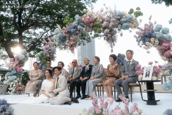  รีวิวงานแต่งกลิ่นอายญี่ปุ่น ผสานทั้ง Vow Ceremony พิธีหมั้นไทย และงานฉลองอย่างลงตัว @Capella Bangkok