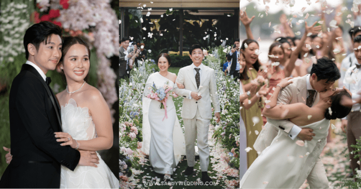 รีวิวงานแต่งกลิ่นอายญี่ปุ่น ผสานทั้ง Vow Ceremony พิธีหมั้นไทย และงานฉลองอย่างลงตัว @Capella Bangkok