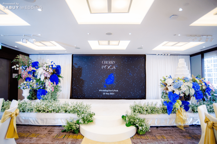  รีวิวงานแต่งสวยด้วยดอกไม้สด ครบทั้งพิธีทางการและสนุกสนานกับ Private Party @Crowne Plaza Bangkok Lumpini Park