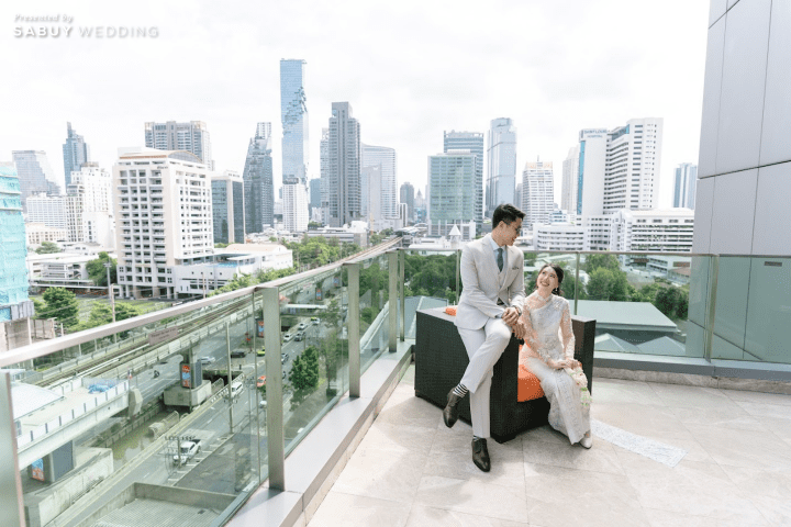  รีวิวงานแต่งพิธีกระชับ สวยเด่นในธีมสีส้มสดใส ตามใจเจ้าสาว @Eastin Grand Hotel Sathorn Bangkok