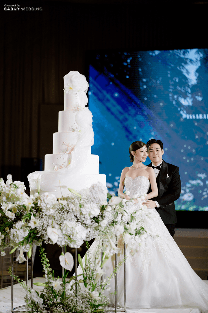  รีวิวงานแต่ง Fairy Tale ดุจเจ้าหญิง-เจ้าชายในสวนดอกไม้สีขาว @Bangkok Marriott Hotel Sukhumvit