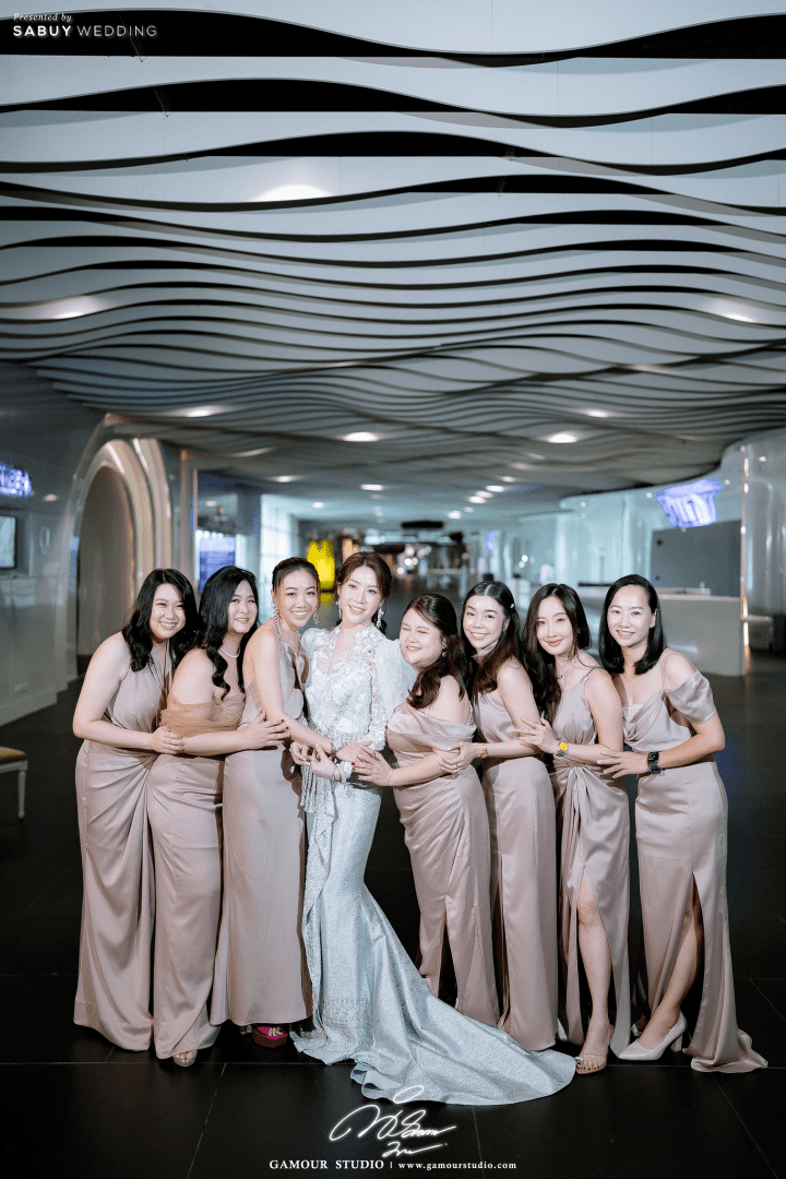  รีวิวงานแต่งจากสีมงคล ‘แชมเปญโกลด์’ สวยดูดีฉบับมูเตลู @Impact Wedding