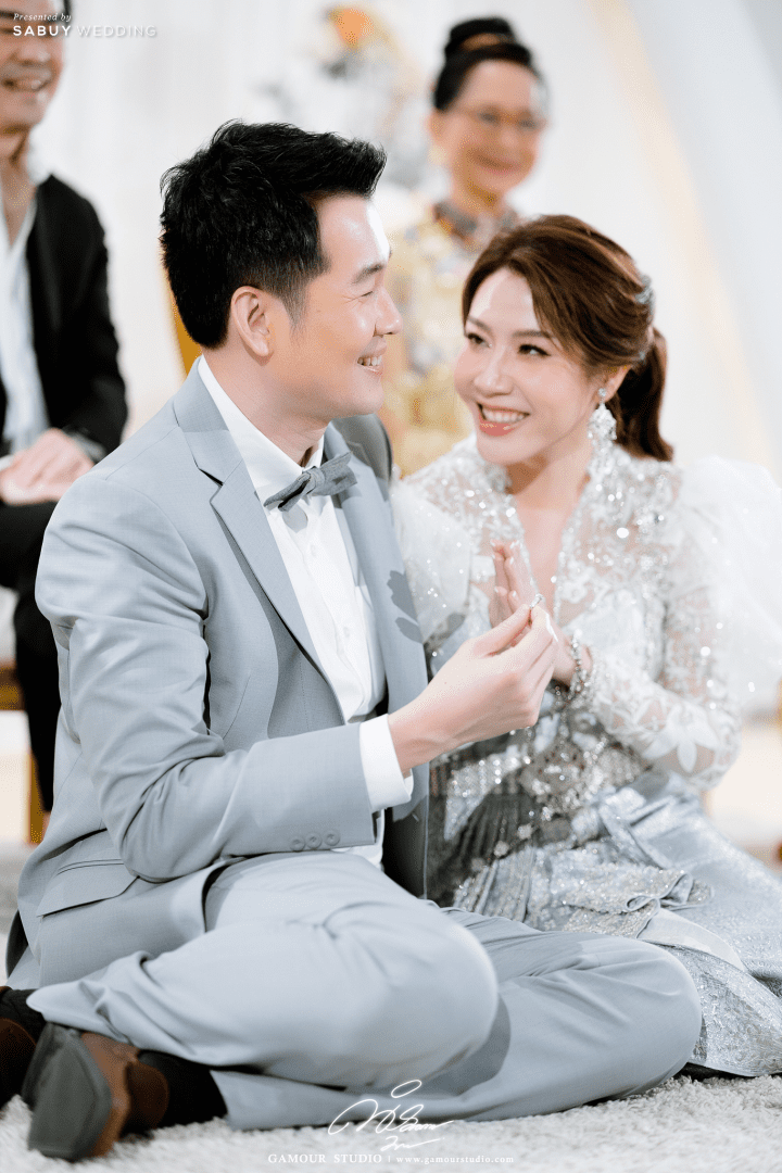  รีวิวงานแต่งจากสีมงคล ‘แชมเปญโกลด์’ สวยดูดีฉบับมูเตลู @Impact Wedding