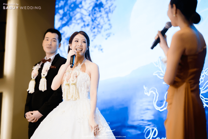  รีวิวงานแต่งจากสีมงคล ‘แชมเปญโกลด์’ สวยดูดีฉบับมูเตลู @Impact Wedding